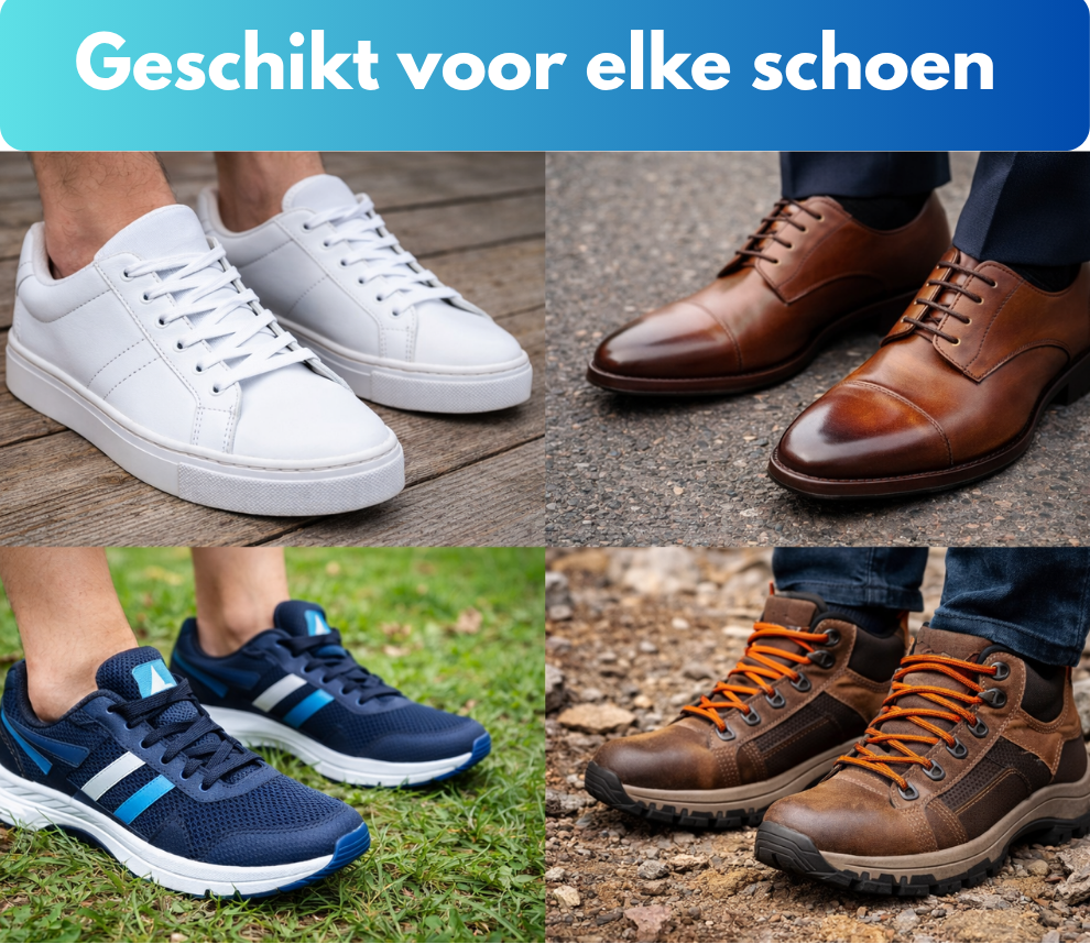 Magnetische Acupressuur Inlegzolen – Schokdempend & Orthopedisch Comfort voor Vermoeide Voeten